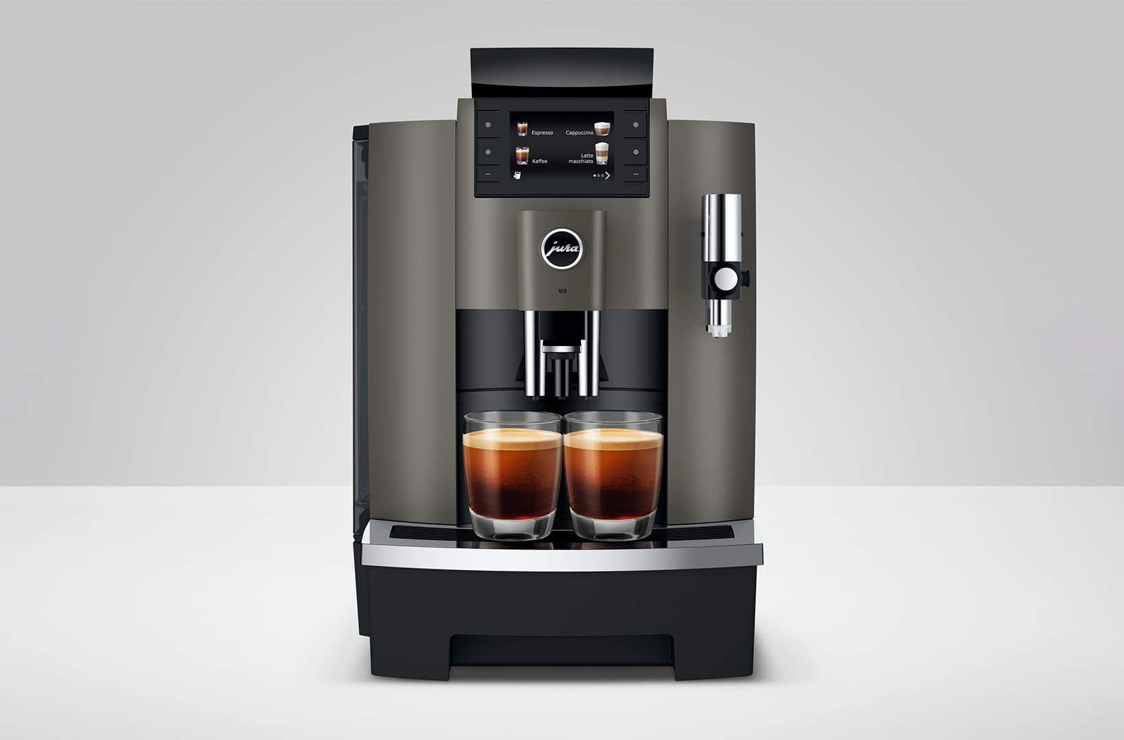 Jura WE8 Dark Inox – Επαγγελματική Αυτόματη Μηχανή Espresso