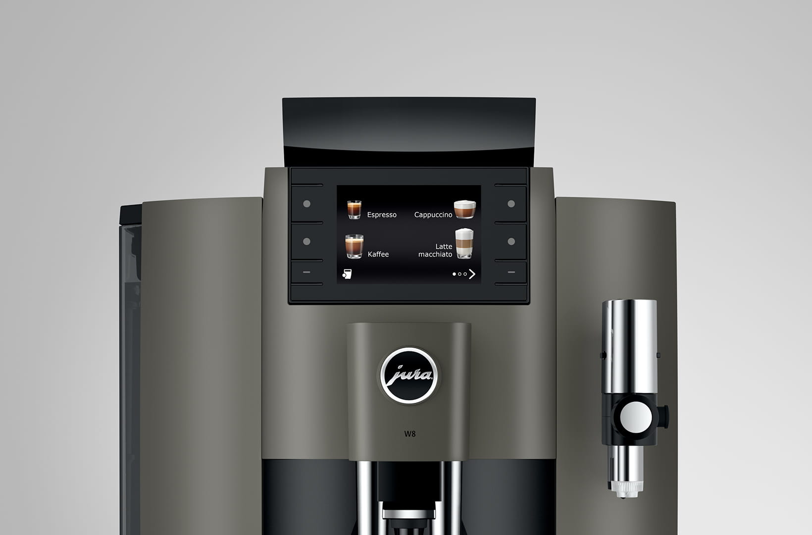Jura WE8 Dark Inox – Επαγγελματική Αυτόματη Μηχανή Espresso